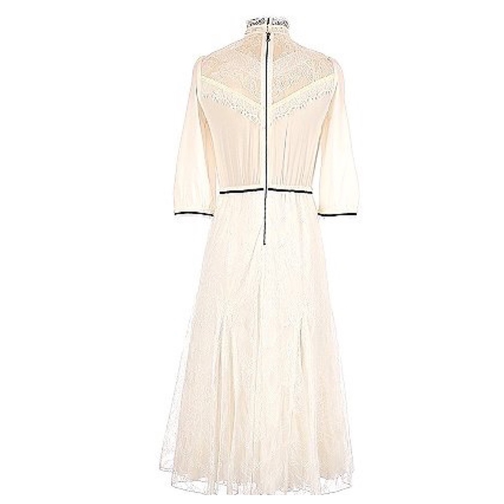 ALICE + OLIVIA Lace Midi Dress - Picture 6 of 8